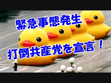 【緊急事態発生】大物活動家が打倒共産党を宣言!?