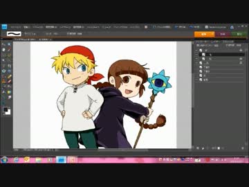 【描いてみた】ニケとククリをかいてみた【グルグル】