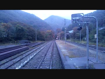 【前面展望】釜石線（釜石～遠野）その２【キハ１００系】