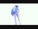 【MMD】 ミク風ムチムチカス子にSweetDevil踊らせた 【着エロ】