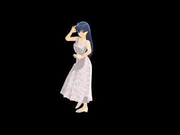 Mmd日記 ロングスカートでgirlsを踊っていただいた Off Vocal ニコニコ動画