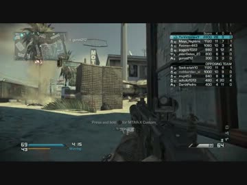 【CoD:G】観測兵がcall of duty ghosts TDM 260デス目 【ポケットにスナイパー】