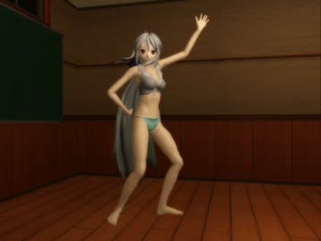 【MMD】モデル稼働テスト２(弱音ハク) 　　威風堂々