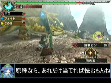 【東方】誘われてユクモ村　リオレイア希少種戦１【ＭＨ】