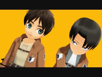 【進撃のMMD】ちびちゃんたちとマトリョシカ！