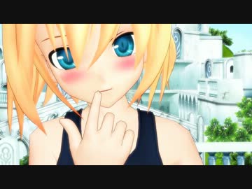 【東方メルト】スク水チビありす、チビちるの【MMD】