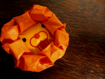 ポン・デ・ライオンを折ってみた