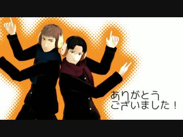 【進撃のMMD】親友組でButterfly