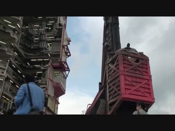 イプシロンを打ち上げたランチャーの駆動実演