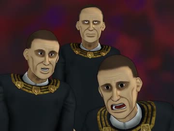 見たものの夢に進撃したい司祭たち【MMDモデル配布】