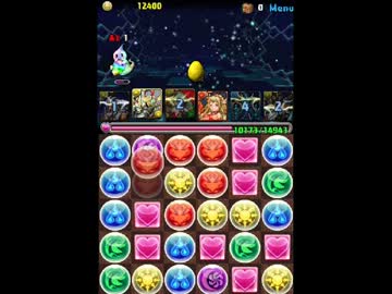 【パズドラ】ツインリット降臨　低レベルゼウスパでノーコンクリア！