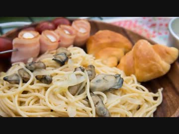 ウサチョフキャンプ2013　「ちっさい牡蠣の燻製パスタin青根キャンプ場」