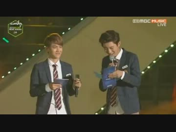 【EXO】チャンベクMC〜紙飛行機編〜＠MMA（字幕あり）