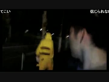 金バエ、深夜３時にピカチュウと遭遇！