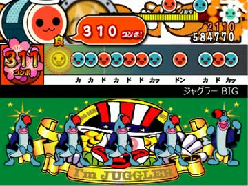 【太鼓さん次郎】 アイムジャグラーEX　BIGCHANCE