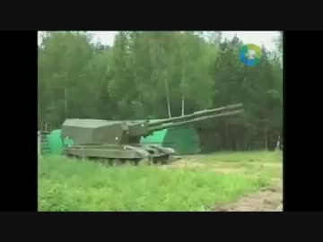 Koalitsia-SV 2連装自走砲(Russia Arms Expo 2013)