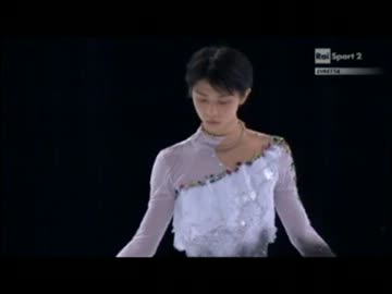 【イタリア版日本語訳】羽生結弦　エリック・ボンバール杯　FS
