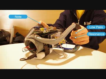 【自作電子楽器】10次元シンセサイザー【演奏してみた】