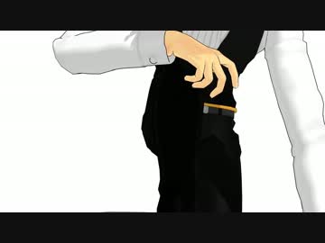 【MMD銀魂】銀さんと自作土方さんでGLIDE【テスト】その２