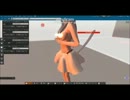 揺れるメッシュの実験