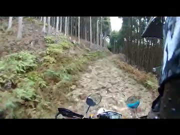 セローを買ったから林道を走ってみたその１