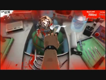 【実況】 素手で脳をニュルっと引き抜く天才外科医 カルテ③