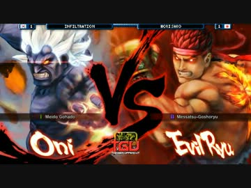 TGU2013 day2 スパ4AE2012 LosersSemiFinal Infiltration vs sako