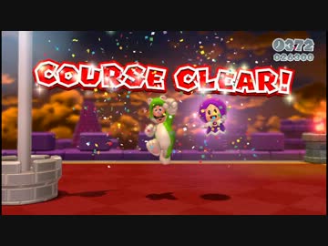 [ネコルイージ最強伝説!!]マリオ3Dワールドちょっとだけタイムアタック