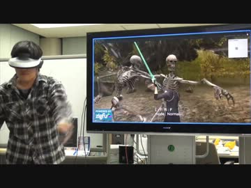 キリトさんに立体機動してもらった