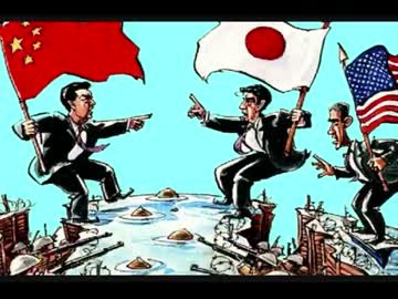 【皮算用】 日中開戦なら ⇒ 日本を支援する国は？中国を支援する国は？