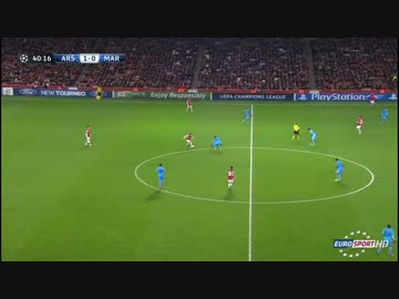 13～14 ＵＣＬ  予選リーグＦ　第5節　アーセナル×マルセイユ　