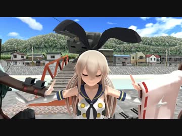 [MMD]　島風、金剛、鈴谷で「Gravity=Reality」
