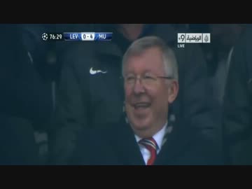 【13-14CL】レバークーゼン×マンＵ 全ゴールダイジェスト