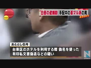 身柄確保の瞬間　手配中の革マル派の佐藤裕幸容疑者を逮捕.wmv