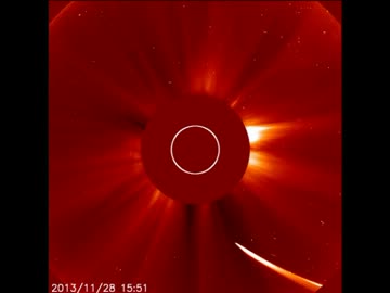近日点を通過したアイソン彗星:C/2012 S1