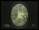 【神スナイプ？】乳親奮戦記 CoD4 スナイパーライフル装備！【1shot 1kill】