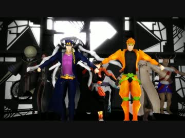 【MMD】強そうな人たちに「Why?」踊ってもらった【ジャンルMIX】