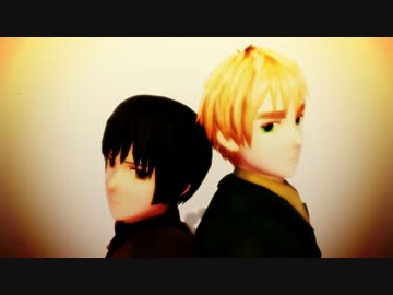 【APヘタリア人力紅白】 島国で EAT ME【人力+MMD-PV】