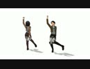 【進撃のMMD】ミカサと兵長でダンス練習用グルーヴ・フォー・ミー