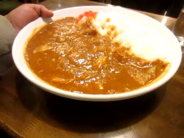 【大盛り】『カフェテラス本郷』のカツカレー大盛り