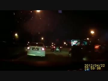 マレーシアの交通事故集