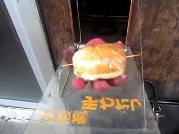【珍スポット】バーガー自販機がある『立石バーガー』 @堀切