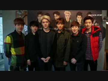 【EXO-K】KOLON SPORT ゲリライベント