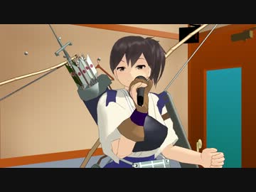 【MMD艦これ】加賀とカラオケ行ってきた～