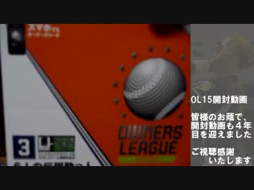 オーナーズリーグ 2013 03 [OL15] 開封動画