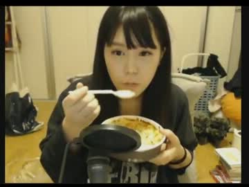 【ニコ生】千野ちゃん vs 肉まん＆グラタン【夕食】