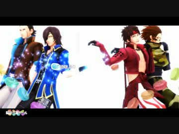 【MMD】蒼紅主従で脳漿炸裂ガール【戦国BASARA】