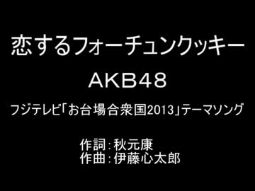 恋するフォーチュンクッキーを野球選手名で歌ってみた
