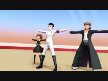 大和田サンドでラジオ体操【ダンロンMMD】