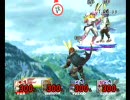 スマブラ自作ステージ　バネだらけで空中戦